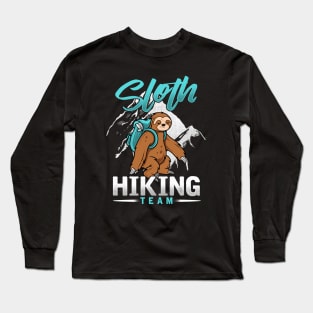 Sloth Hiking Team Long Sleeve T-Shirt